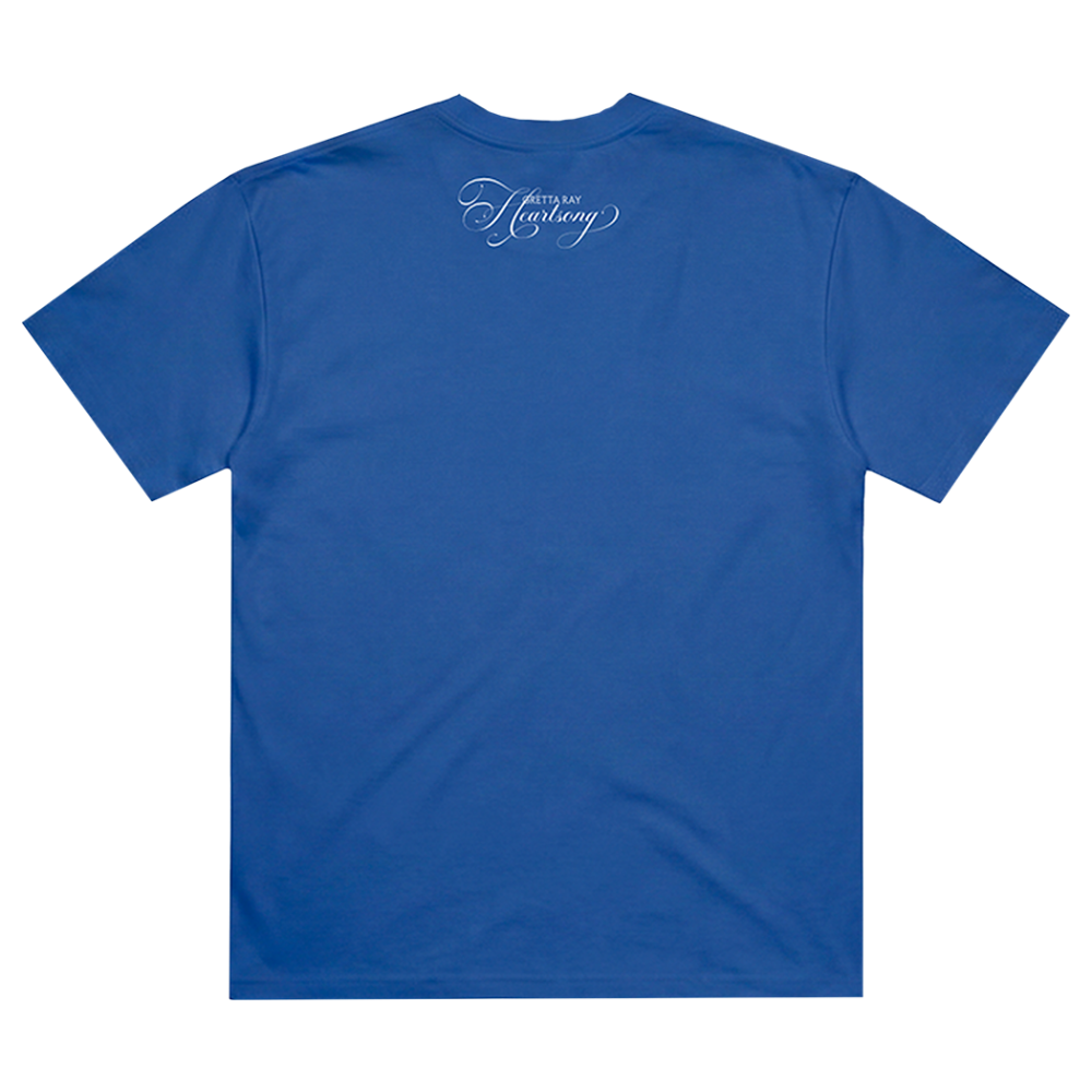 Swimming, Crying Blue Tee Back