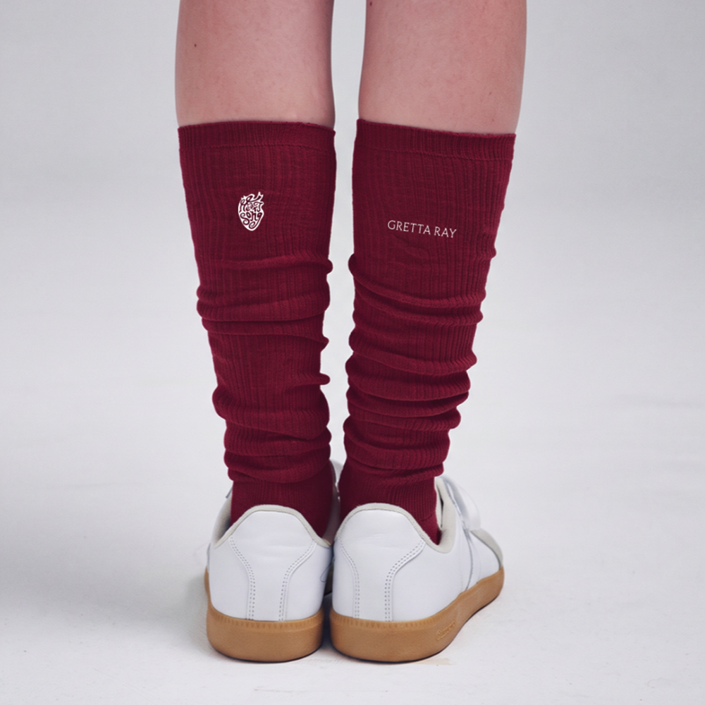 Heartsong Socks Model
