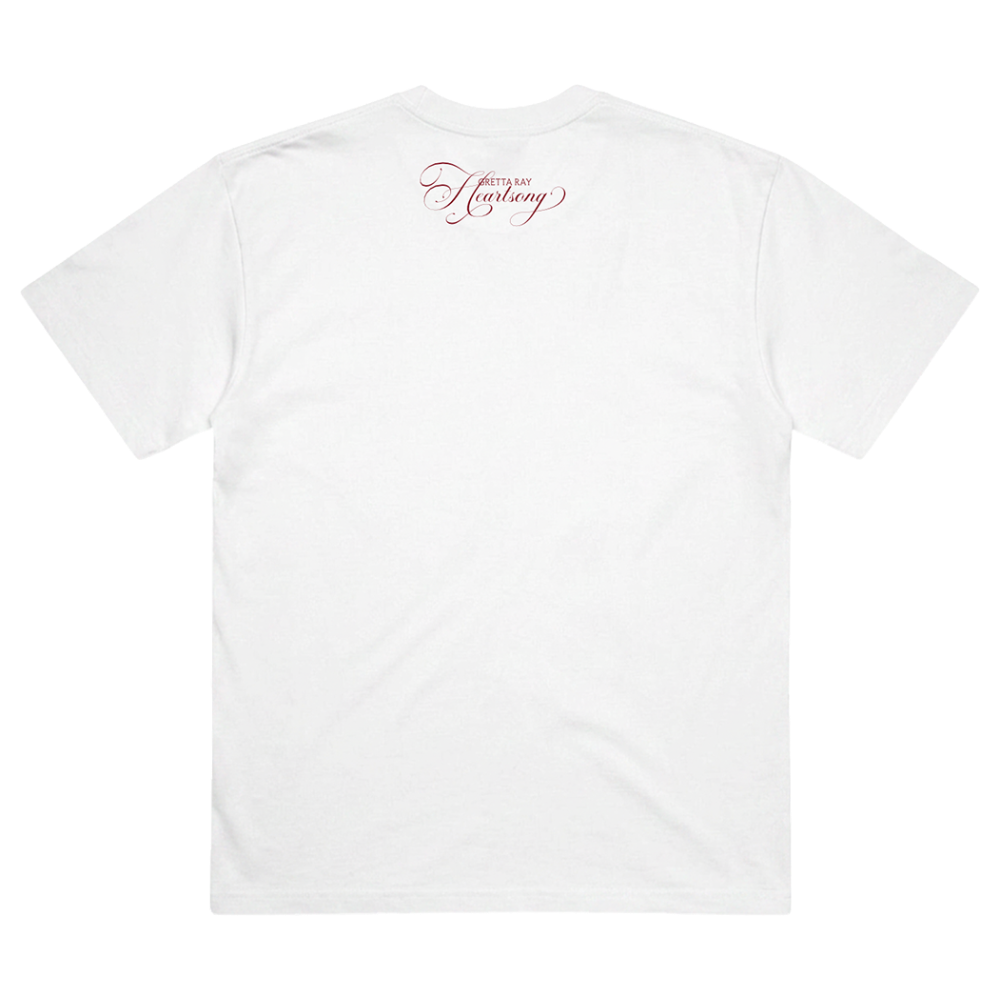 Lucky White Tee Back